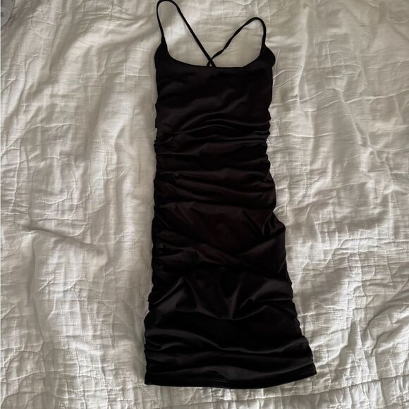 Oh Polly Dresses & Skirts - oh polly lace up criss cross back size 0 black